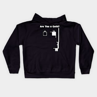 Are You a Goth? Kids Hoodie